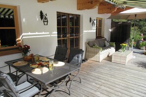 Restauration en plein air