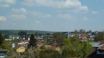 Blick von der Unterkunft