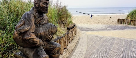 Tæt på stranden