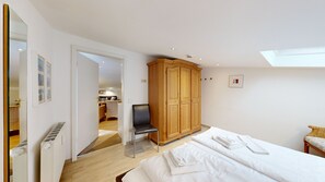 2 Schlafzimmer, Reisekinderbett, WLAN