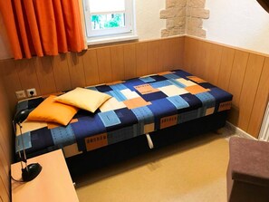2 camere, culla da viaggio, Wi-Fi, lenzuola