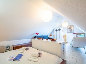 2 chambres, Wi-Fi, literie fournie