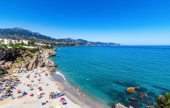 In Strandnähe, Angeln