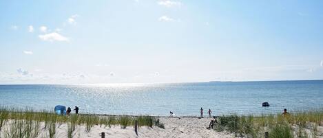 Una spiaggia nelle vicinanze