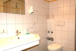Towels, soap, toilet paper