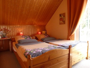 2 habitaciones y ropa de cama 