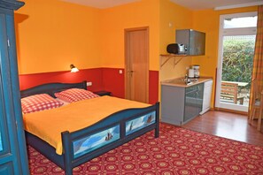 1 habitación, cuna de viaje, wifi y ropa de cama