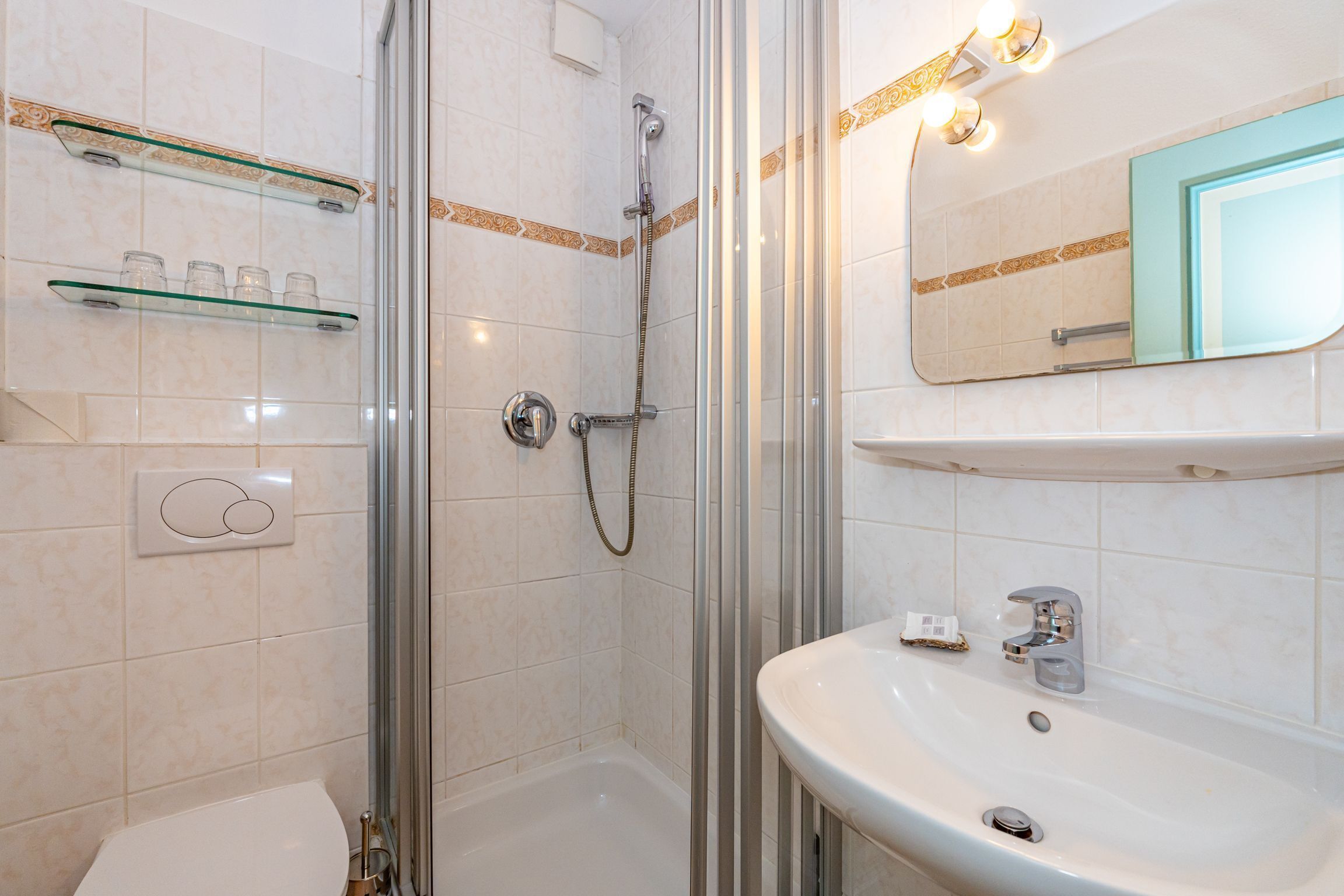 Dusche, Haartrockner