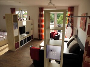 1 Schlafzimmer, Reisekinderbett, WLAN, Bettwäsche