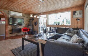 تلفزيون، مدفأة، مشغل دي في دي