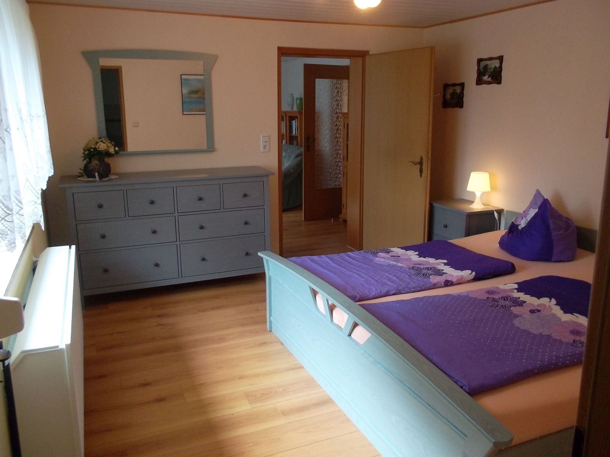 2 Schlafzimmer, Reisekinderbett, WLAN, Bettwäsche