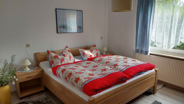 1 habitación y ropa de cama 