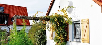 Vacation home in Lauterbach with terrace and tiled stove