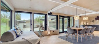 Acogedora casa en Knebel con WiFi