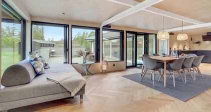 Amazing home in Knebel with indoor swimming pool
