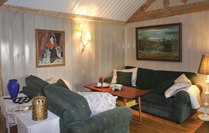 Fernseher, Kamin, DVD-Player, Stereoanlage