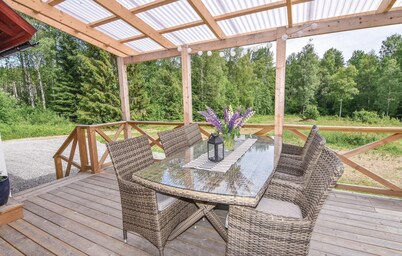 Nice home in Långserud with sauna