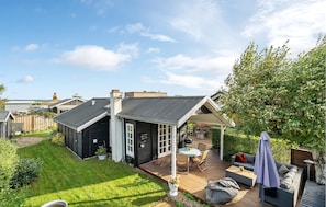 Outdoor dining - Awesome home in Stege with kitchen (Stege)