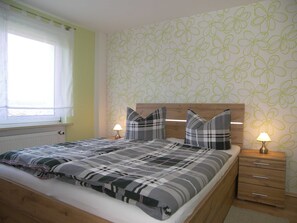 2 Schlafzimmer, WLAN, Bettwäsche