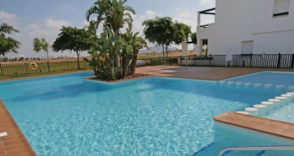 Amazing apartment in Roldán with swimming pool