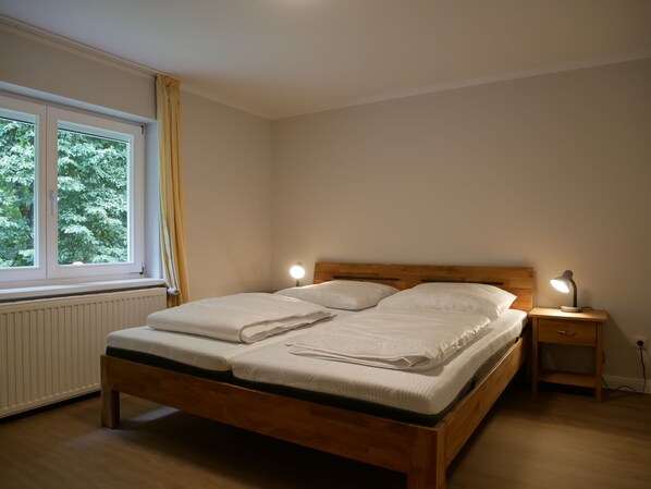 2 chambres, Wi-Fi, literie fournie