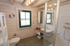 Regadera y secadora de cabello 