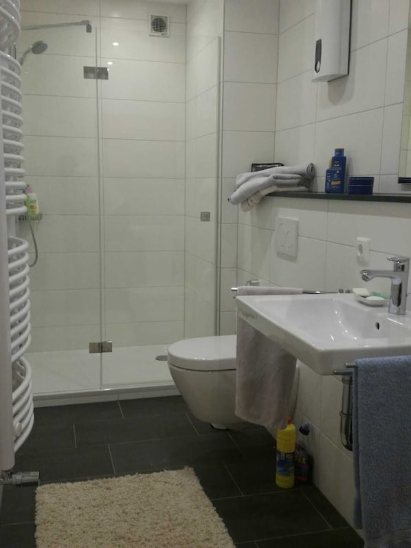 Dusche, Handtücher