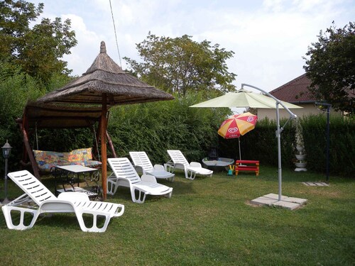 Holiday home with outdoor pool and garden