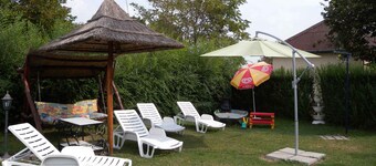 Holiday home with outdoor pool and garden