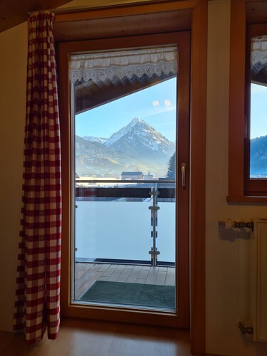 Vacation apartment 3 - top floor - view - Gästehaus Monika