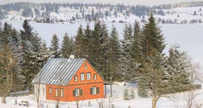 Holiday home surrounded by meadows