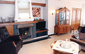 TV, DVD player, stereo