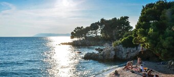 2 huonetta majoitus Gornje Tucepi