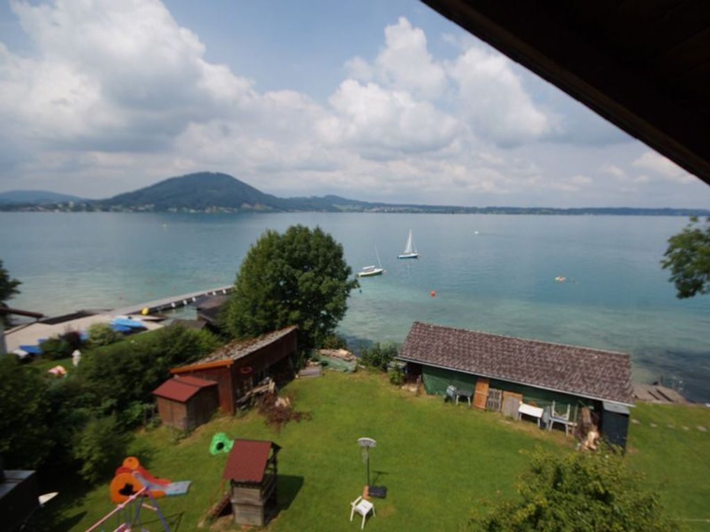 Blick von der Unterkunft