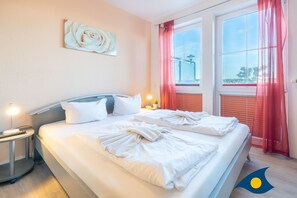 2 habitaciones, cuna de viaje, wifi y ropa de cama 