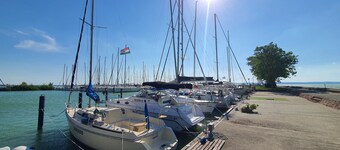 Holiday home near the Balaton bike path with bright and comfortable rooms