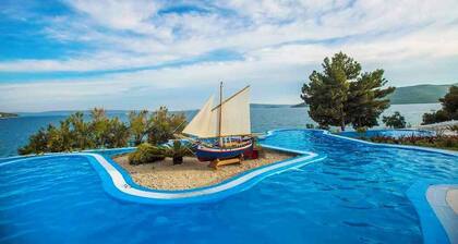 Mobilehome mit Klimaanlage, Terrasse und Pool