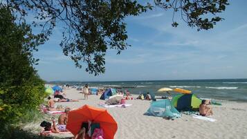 Tæt på stranden