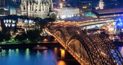 Gemütliche Ferien- und Messewohnung direkt am Rhein - Gemütliche Ferien- und