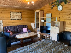 Fernseher, Kamin