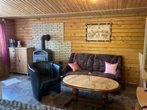 Fernseher, Kamin