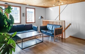 Fernseher, Kamin, DVD-Player, Tischfußball