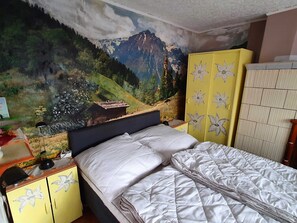 2 chambres, draps fournis