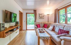 Télévision, lecteur de DVD, chaîne hi-fi