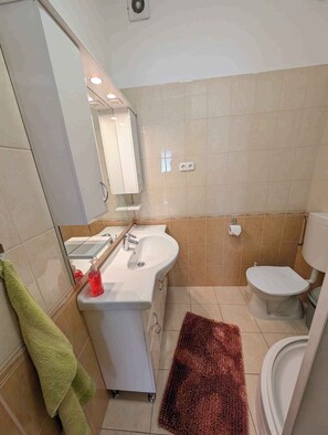 Suihku, hiustenkuivaaja