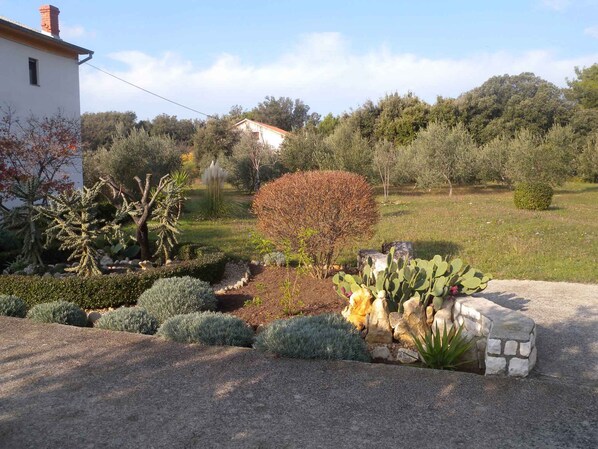 Property grounds - Holiday apartment with terrace (Kampor)