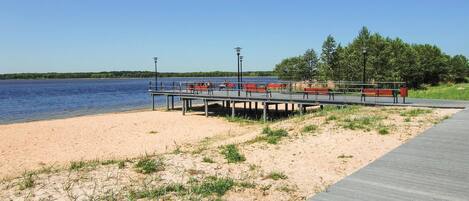 Beach nearby, fishing