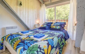 4 habitaciones, cuna de viaje, wifi gratis y ropa de cama