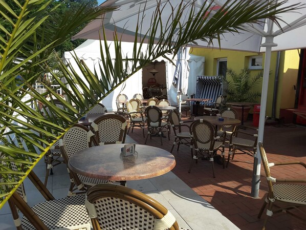 Udendørs spisemuligheder