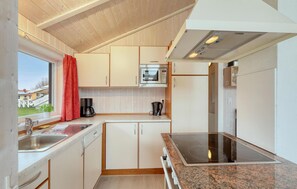 Kühlschrank, Mikrowelle, Herdplatte, Geschirrspüler